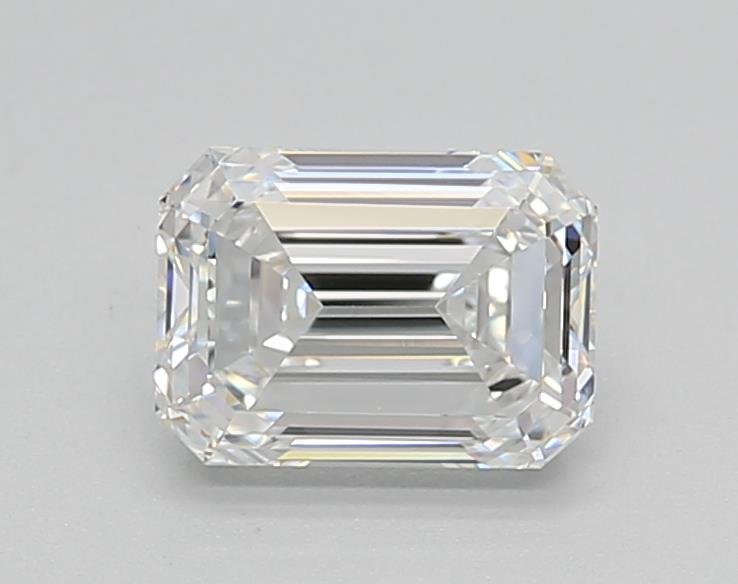 1.09ct E VVS1 Rare Carat Ideal Cut Emerald Lab Grown Diamond