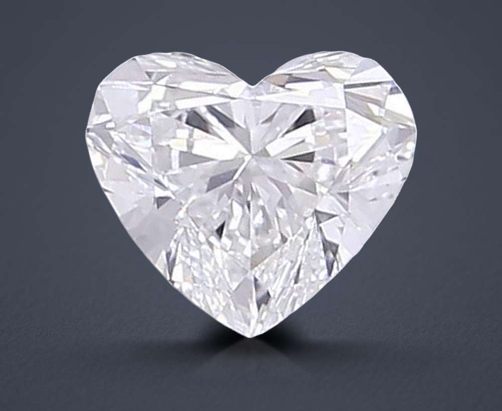 0.90 Carat Heart Lab Diamond