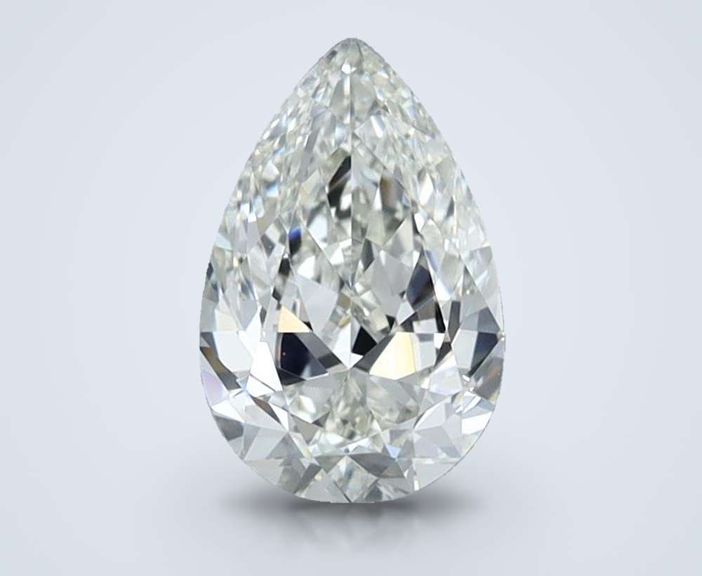 0.80 Carat Pear Natural Diamond