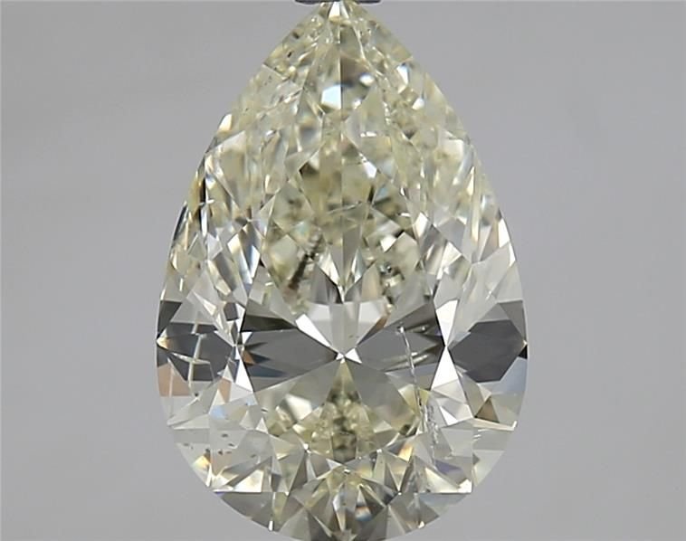 2.02ct K SI2 Rare Carat Ideal Cut Pear Diamond