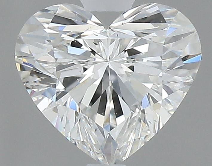 0.61ct G SI1 Rare Carat Ideal Cut Heart Diamond