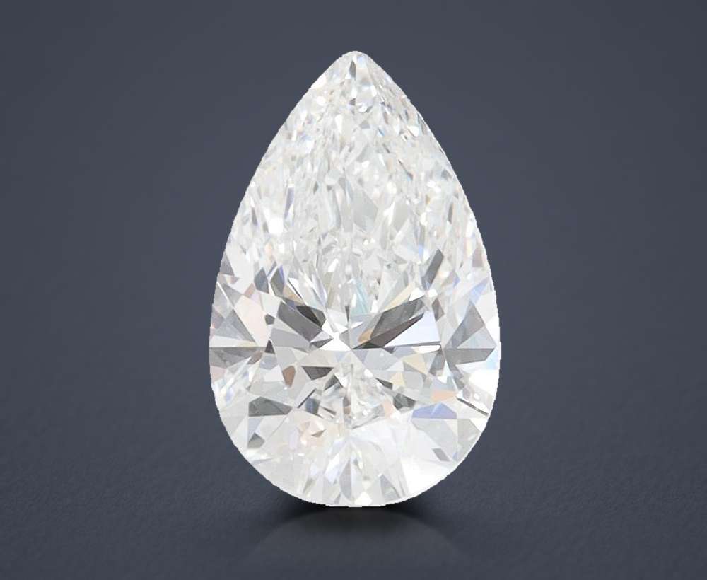 1.50 Carat Pear Lab Diamond