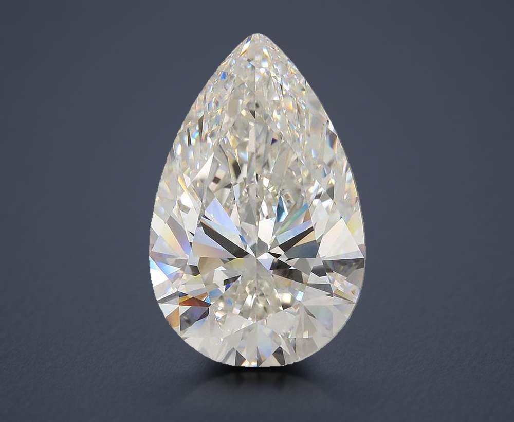 24.27 Carat Pear Lab Diamond