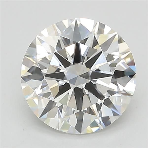2.04ct E VS2 Rare Carat Ideal Cut Round Lab Grown Diamond