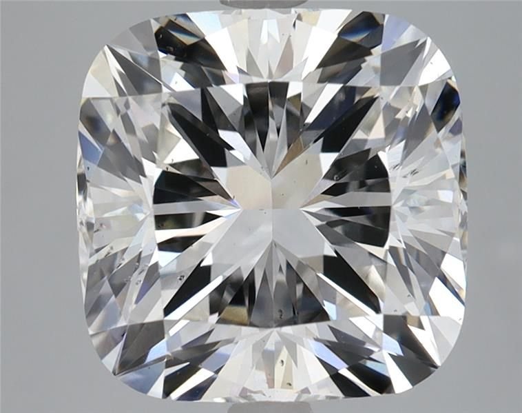 5.51ct H SI1 Rare Carat Ideal Cut Cushion Lab Grown Diamond