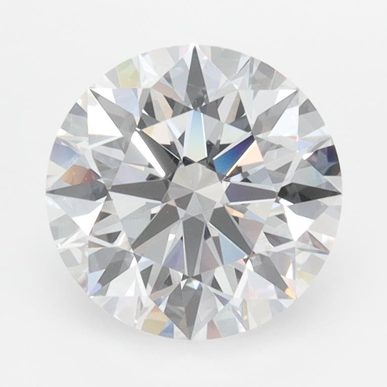 2.01ct D VS1 Rare Carat Ideal Cut Round Lab Grown Diamond