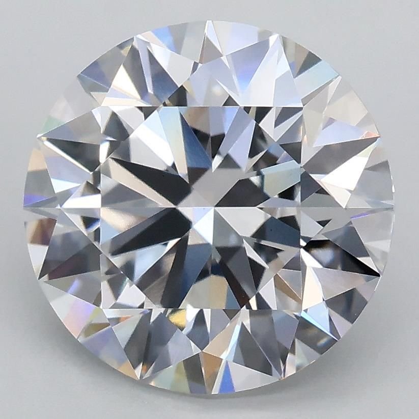 3.34ct E VVS2 Rare Carat Ideal Cut Round Lab Grown Diamond