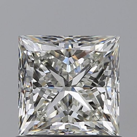 0.87ct J VS1 Rare Carat Ideal Cut Princess Diamond