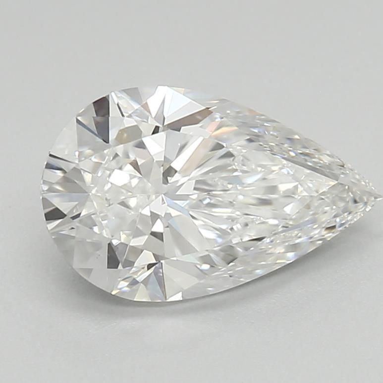 1.18ct E VS1 Rare Carat Ideal Cut Pear Lab Grown Diamond