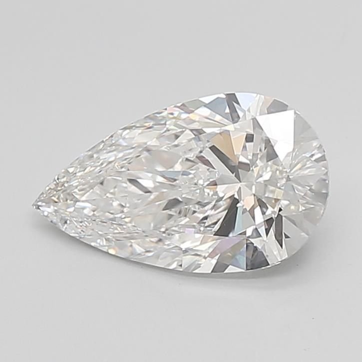 3.50ct E VVS2 Rare Carat Ideal Cut Pear Lab Grown Diamond