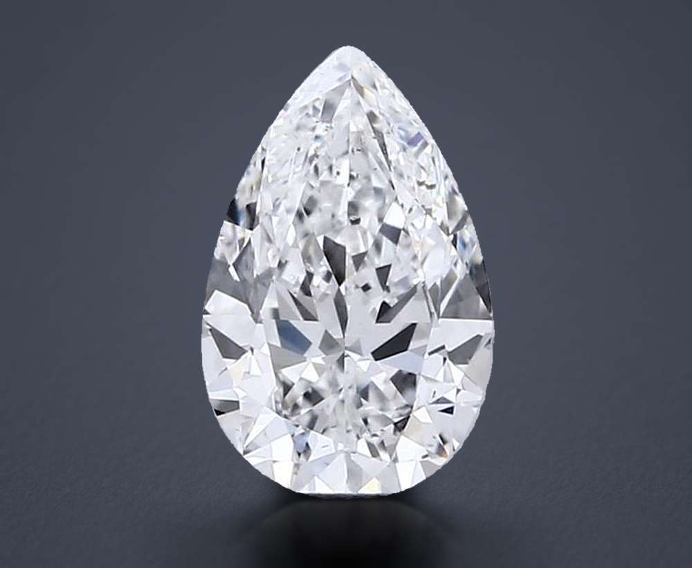 1.30 Carat Pear Natural Diamond