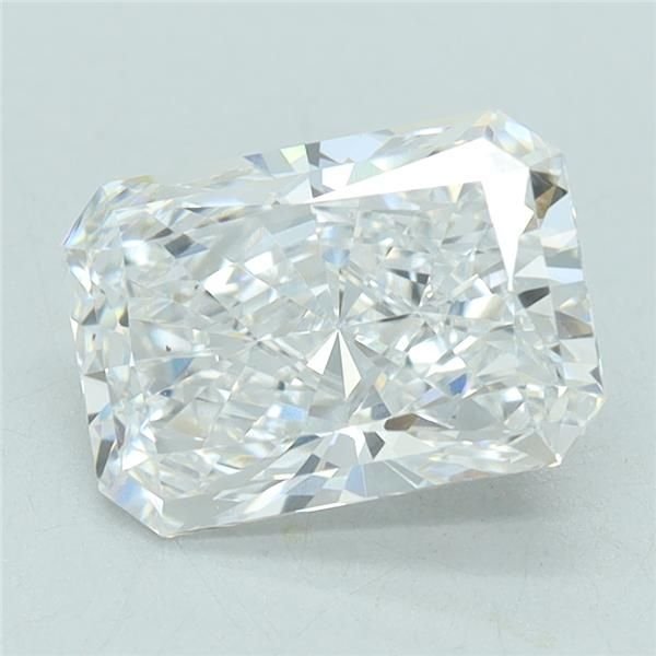 1.54ct D VS2 Rare Carat Ideal Cut Radiant Lab Grown Diamond