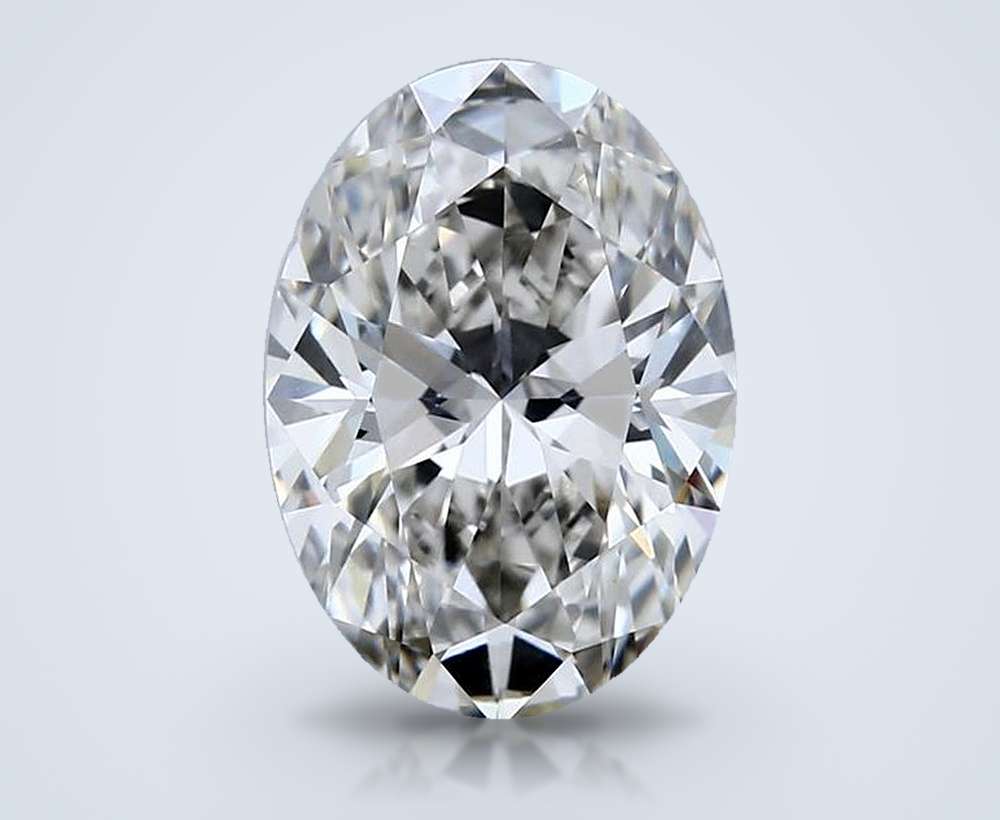 3.07 Carat Oval Lab Diamond