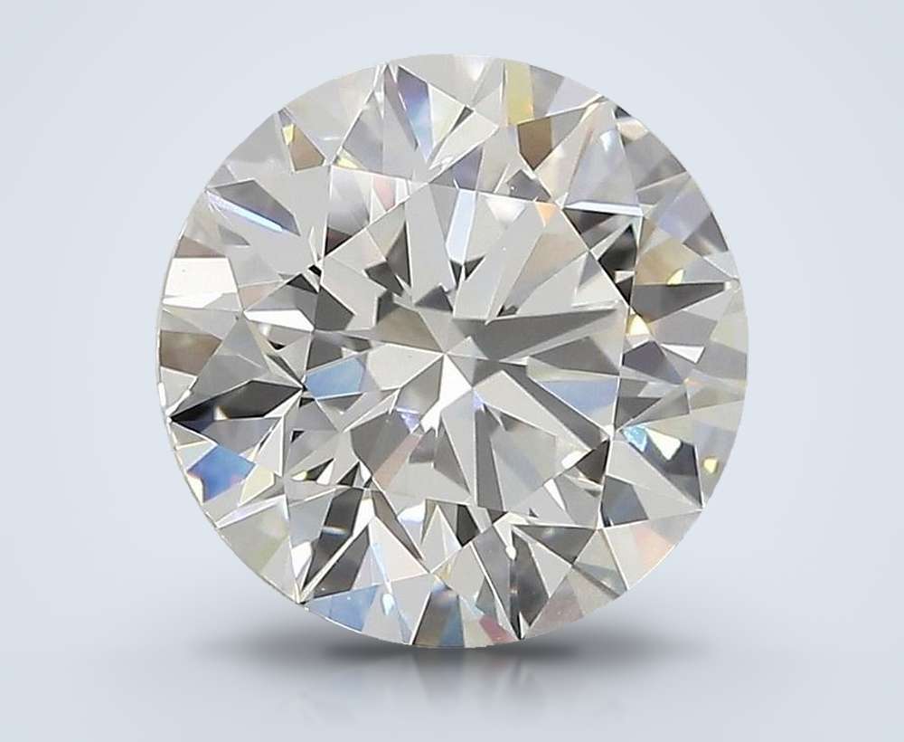 3.45 Carat Round Lab Diamond