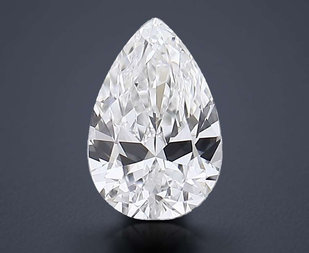 0.18 Carat Pear Natural Diamond