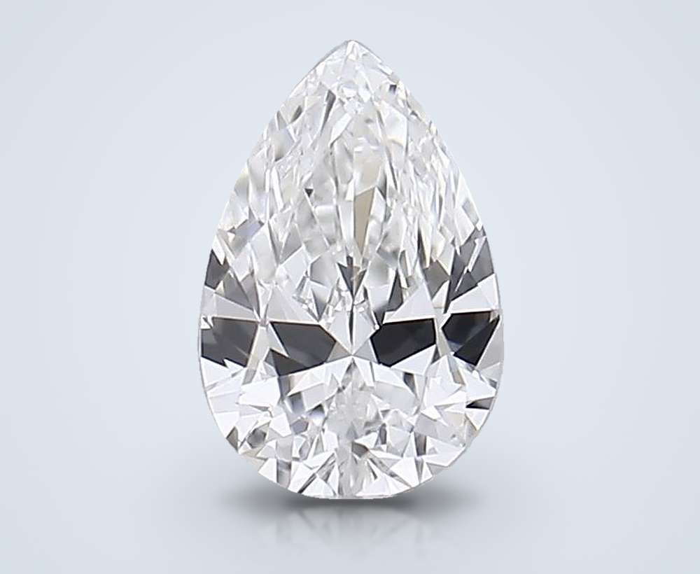 0.18 Carat Pear Natural Diamond
