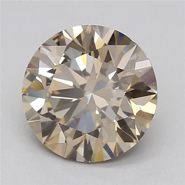 1.51 Ct. Fancy Brown Round Lab Diamond