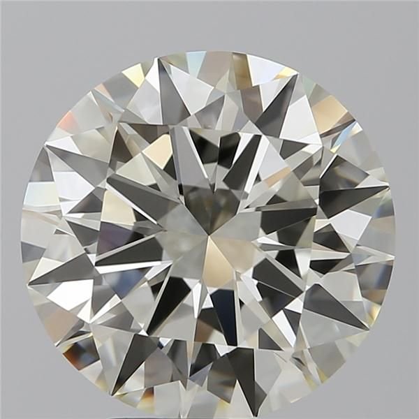 4.01ct K VVS2 Rare Carat Ideal Cut Round Diamond