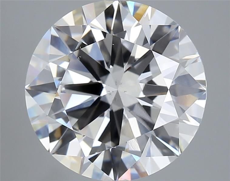 6.51ct G VS2 Excellent Cut Round Lab Grown Diamond