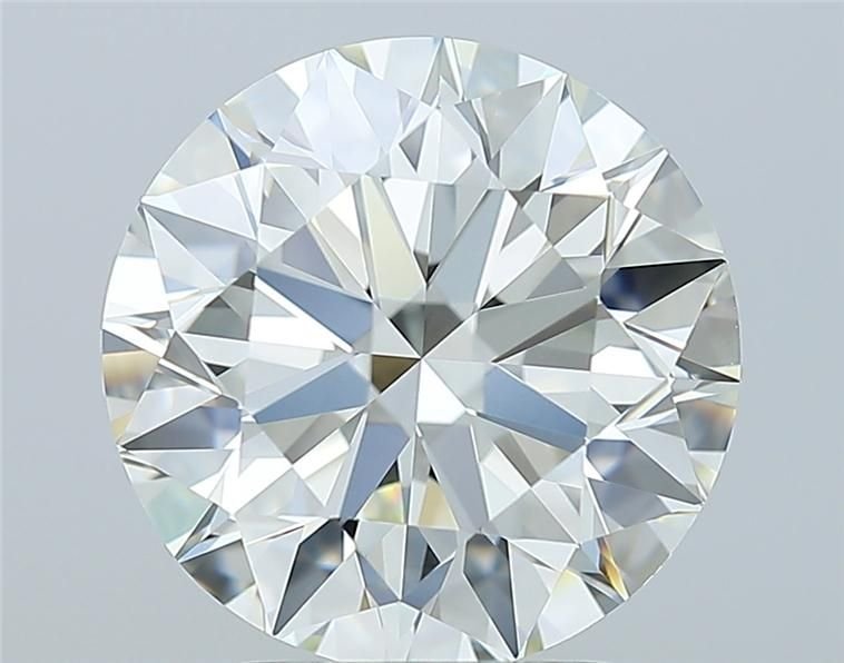 3.05ct J VVS2 Rare Carat Ideal Cut Round Diamond