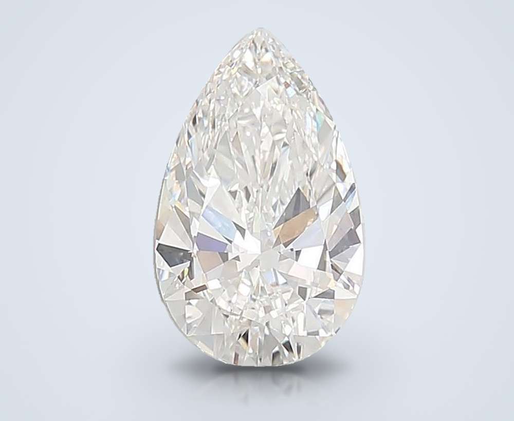 7.03 Carat Pear Lab Diamond
