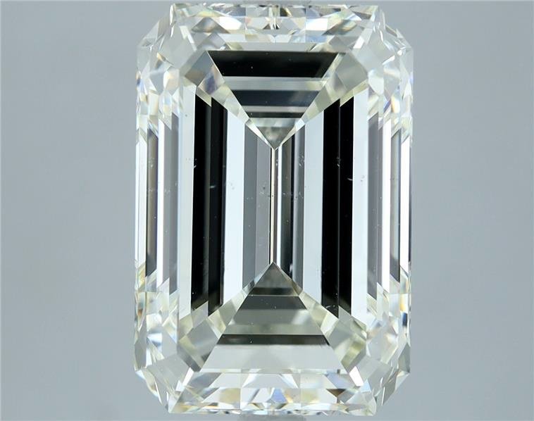6.05ct J VS2 Very Good Cut Emerald Diamond