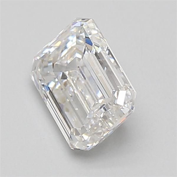 1.67ct D VS1 Excellent Cut Emerald Lab Grown Diamond