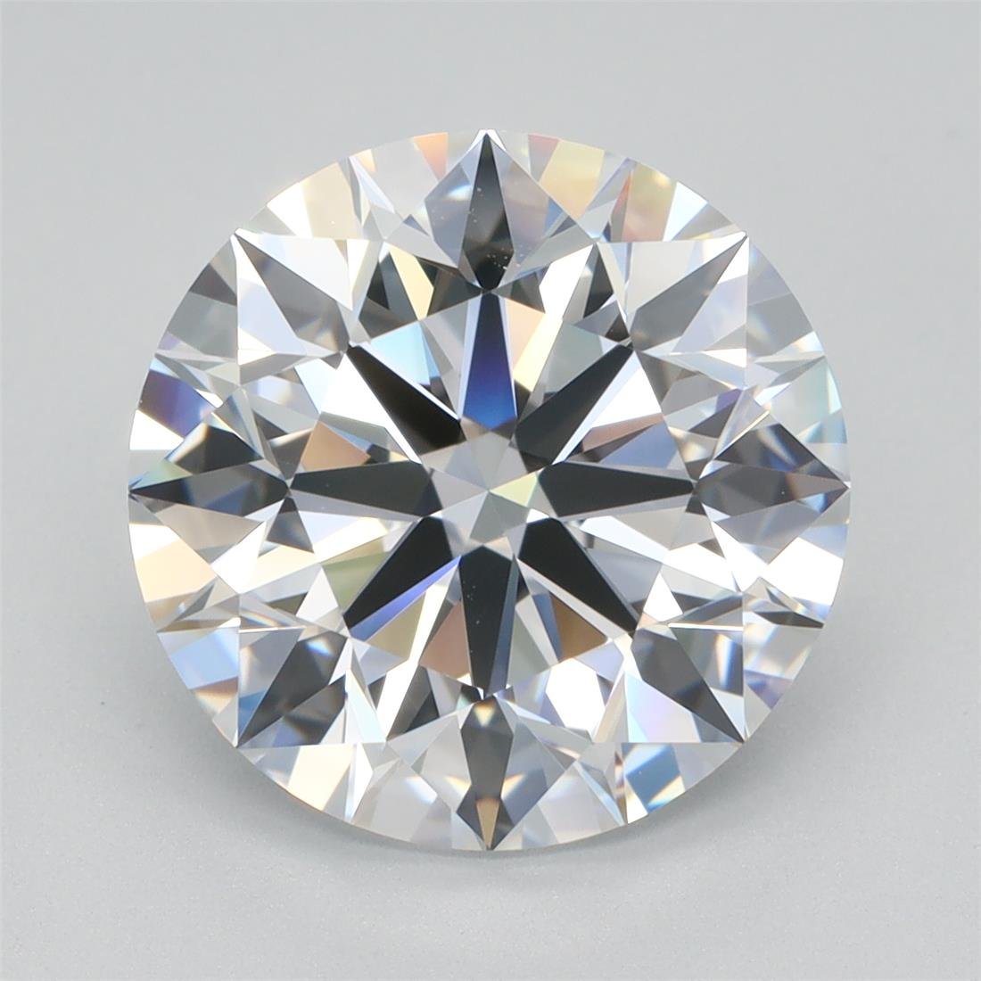 4.02ct E VVS2 Rare Carat Ideal Cut Round Lab Grown Diamond