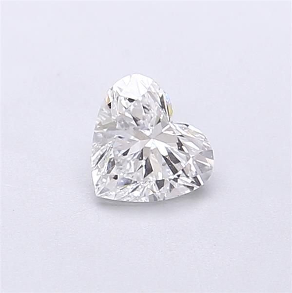 0.42ct D VVS1 Rare Carat Ideal Cut Heart Lab Grown Diamond