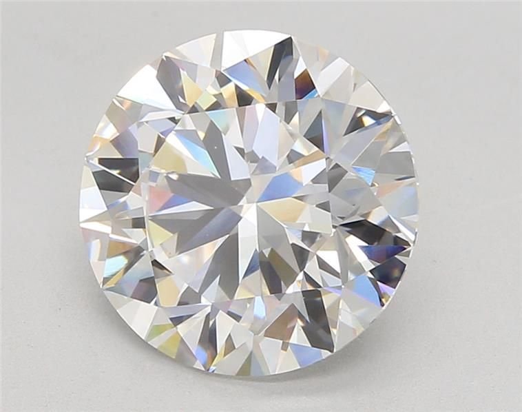 5.49ct G VVS2 Rare Carat Ideal Cut Round Lab Grown Diamond