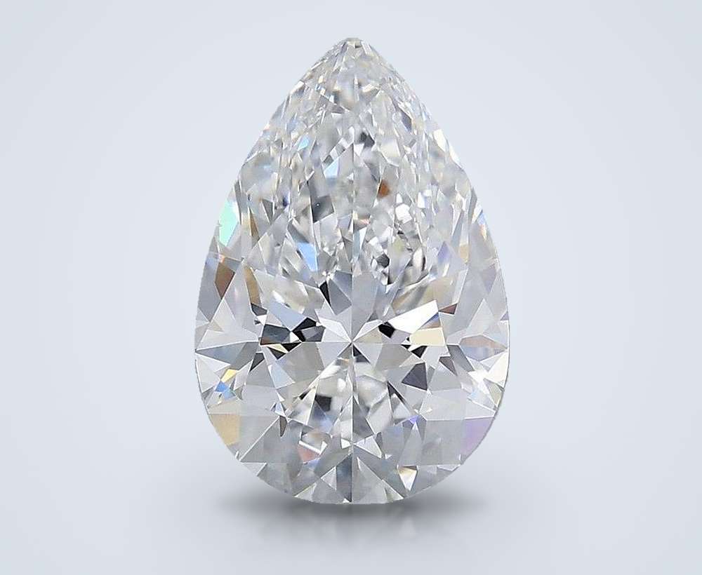 2.74 Carat Pear Lab Diamond