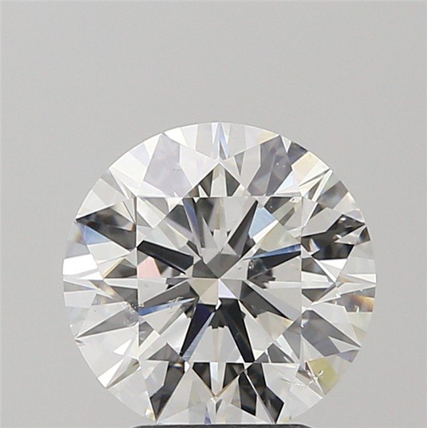 3.01ct I SI2 Rare Carat Ideal Cut Round Diamond