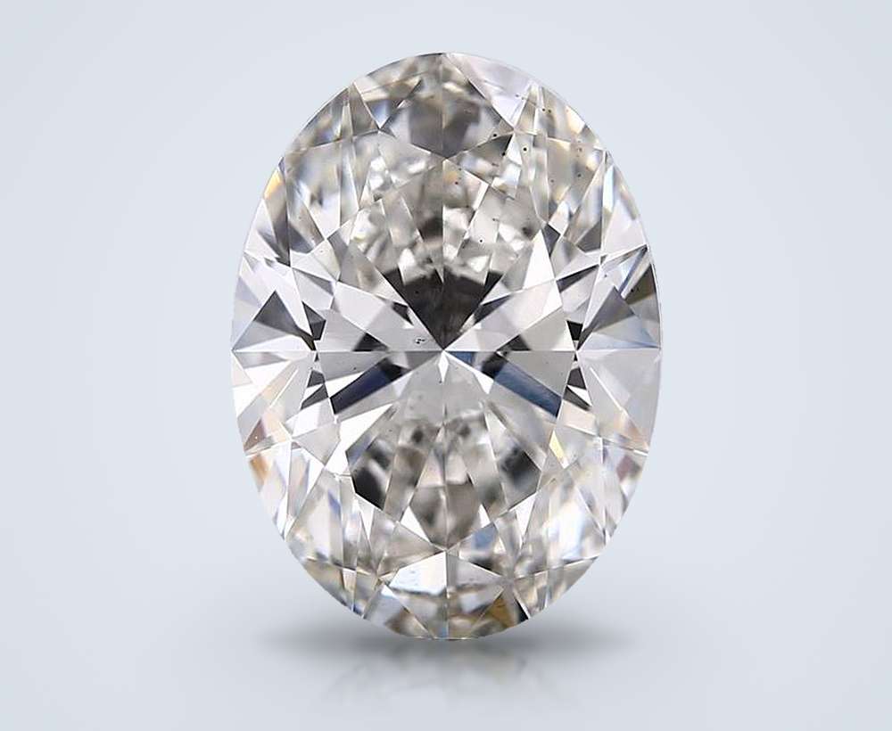 7.55 Carat Oval Lab Diamond