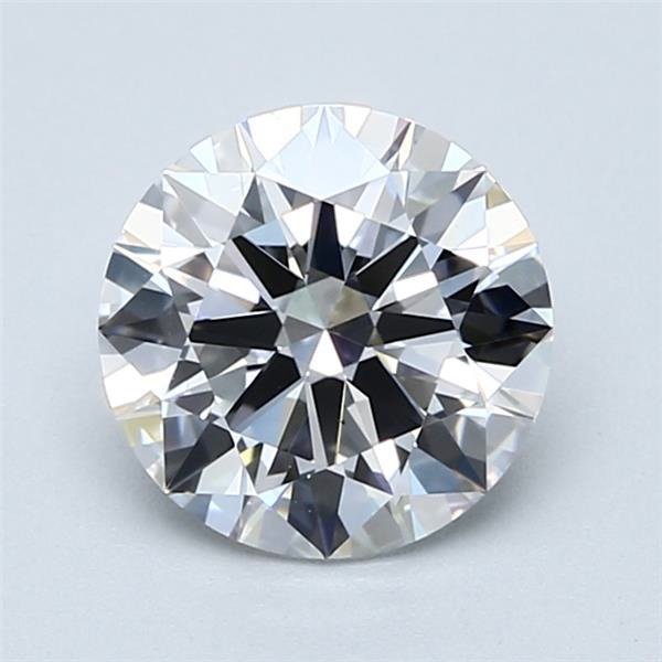 2.03ct D VS1 Rare Carat Ideal Cut Round Diamond