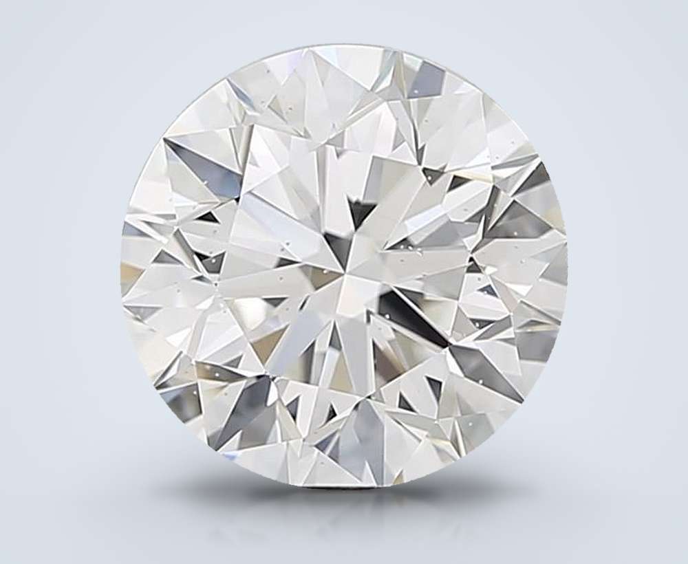 3.50 Carat Round Natural Diamond