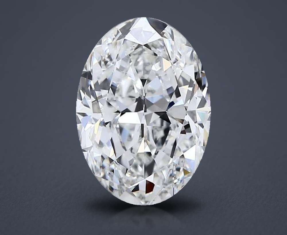 2.50 Carat Oval Natural Diamond
