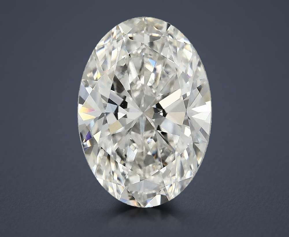 4.80 Carat Oval Lab Diamond