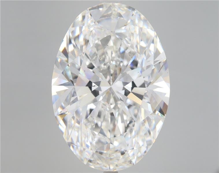 20.75ct F VS2 Rare Carat Ideal Cut Oval Lab Grown Diamond