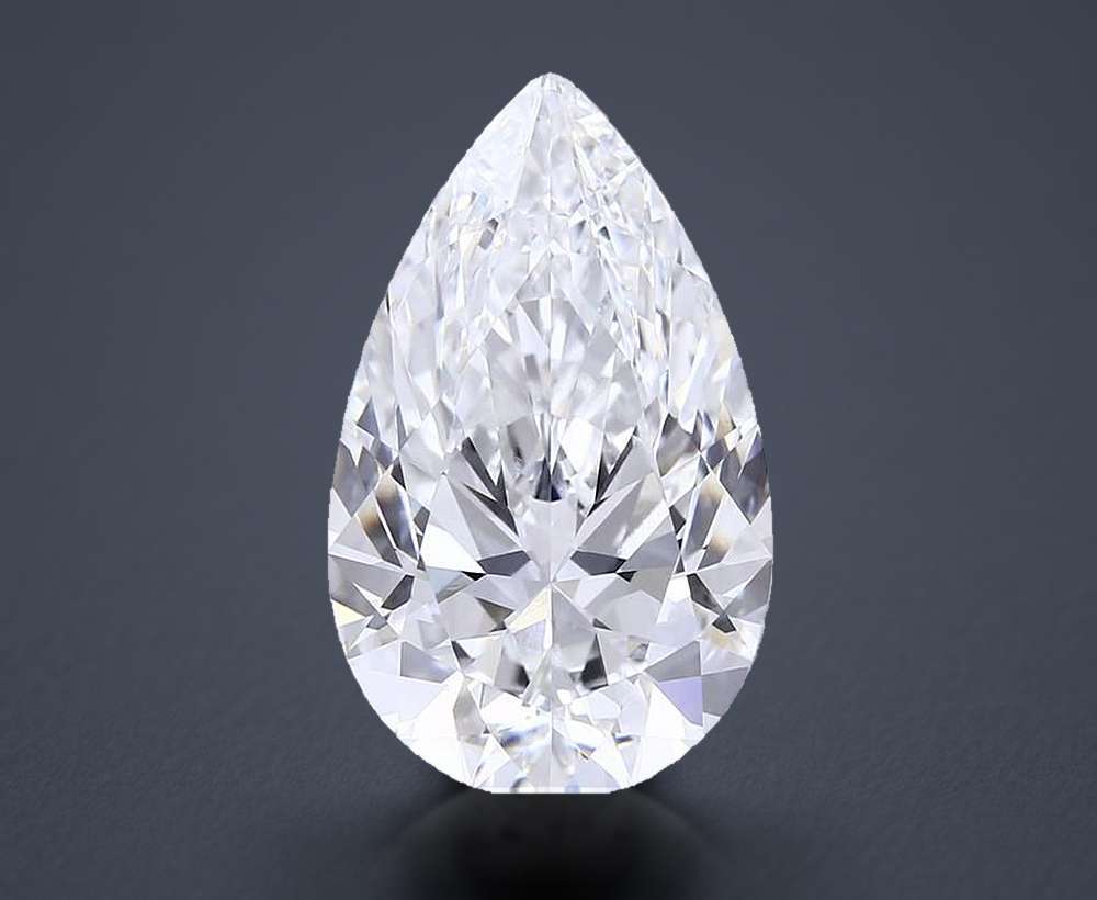 10.10 Carat Pear Lab Diamond