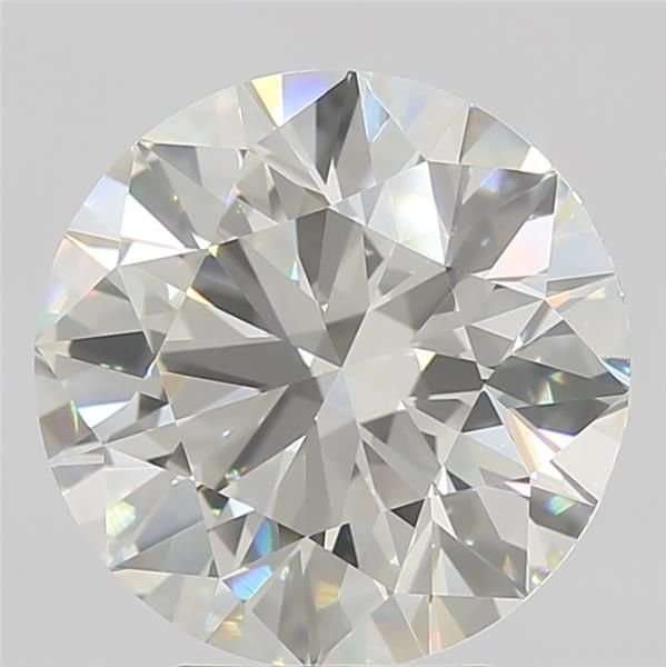 4.16ct K VVS1 Rare Carat Ideal Cut Round Diamond