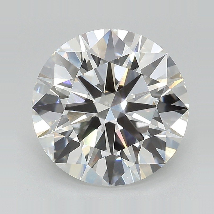 4.60ct F VVS2 Rare Carat Ideal Cut Round Lab Grown Diamond
