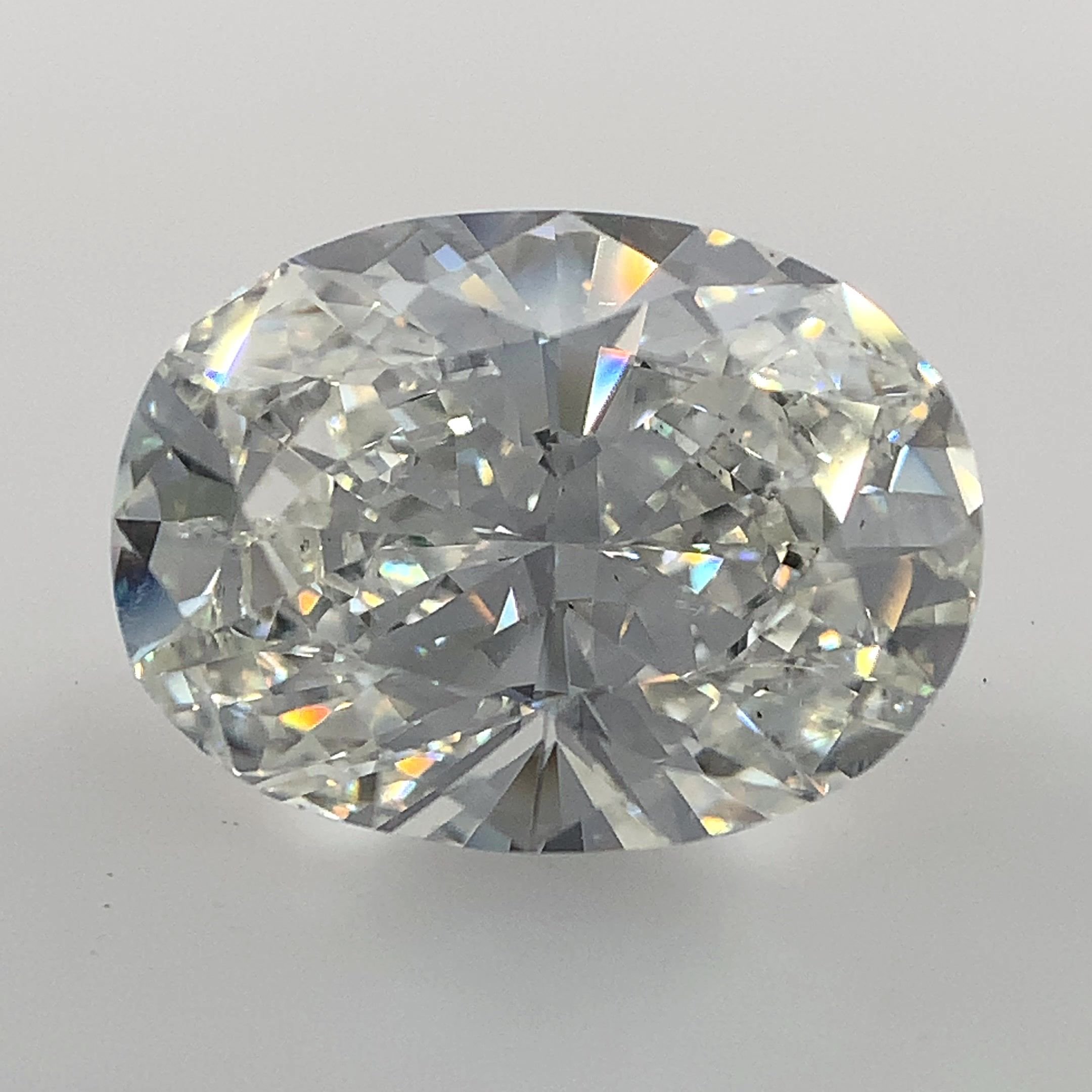 5.03ct I SI1 Very Good Cut Oval Diamond