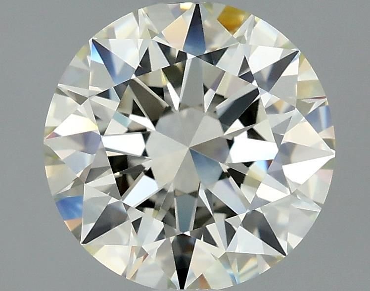 2.06ct J IF Rare Carat Ideal Cut Round Diamond