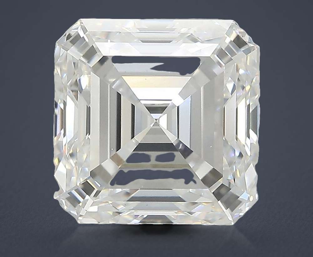 6.03 Carat Asscher Lab Diamond