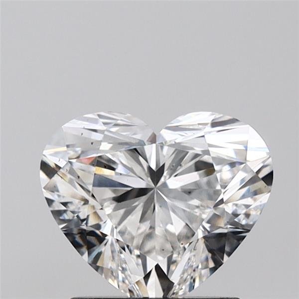 1.40ct F VS2 Rare Carat Ideal Cut Heart Lab Grown Diamond