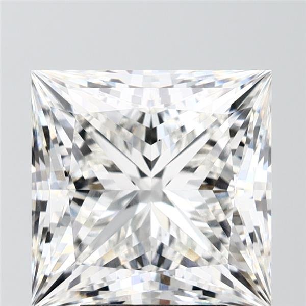 5.18ct G VS1 Rare Carat Ideal Cut Princess Lab Grown Diamond