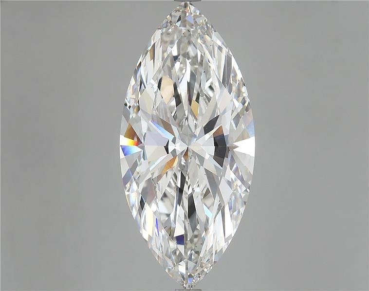 8.04ct G VS2 Rare Carat Ideal Cut Marquise Lab Grown Diamond