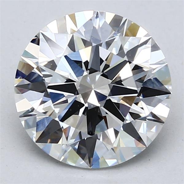 2.54ct E VS1 Rare Carat Ideal Cut Round Lab Grown Diamond