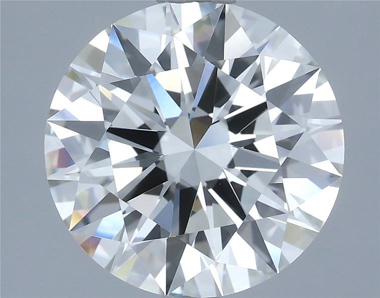 3.02ct I VS1 Rare Carat Ideal Cut Round Diamond