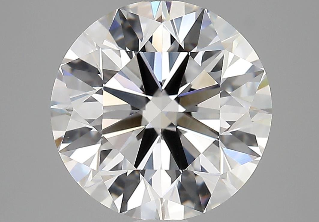 4.70ct E VVS1 Rare Carat Ideal Cut Round Diamond